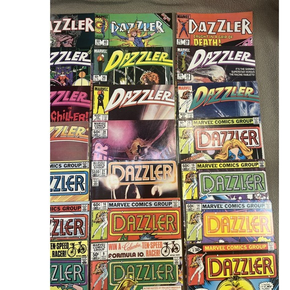 Marvel Comics The Dazzler Comic Book Collection Lot Issues - Picture 3 of 11